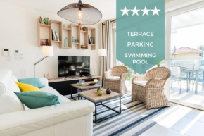 SERRENDY TERRACE SWIMMING-POOL PARKING NEW Close to beaches